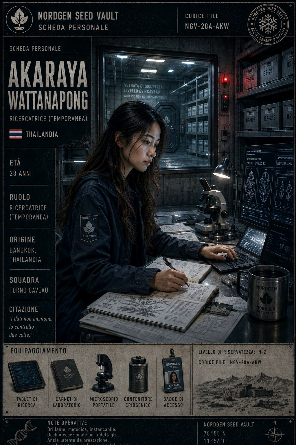 Scheda personale di Akaraya Wattanapong